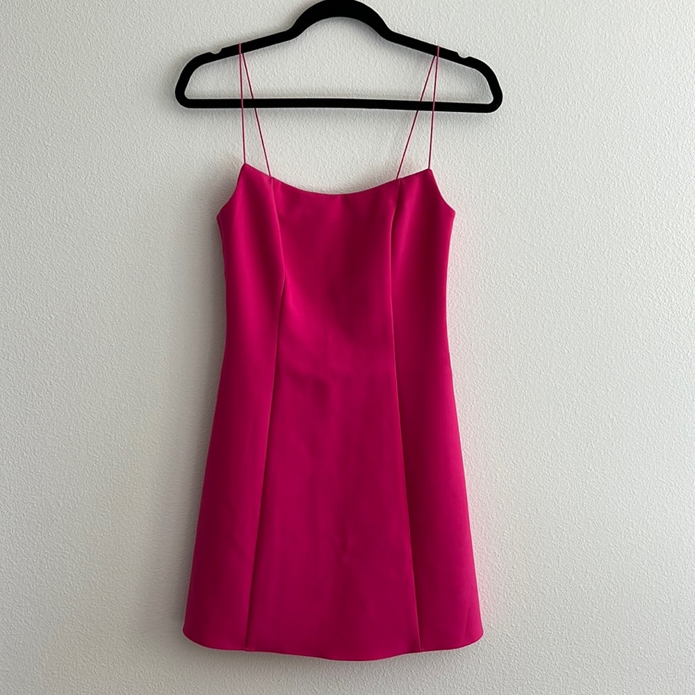 Likely Carter Barbie Pink A-line mini dress